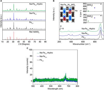 Promoted room temperature NH3 gas sensitivity using interstitial Na dopant and structure distortion in Fe0.2Ni0.8WO4